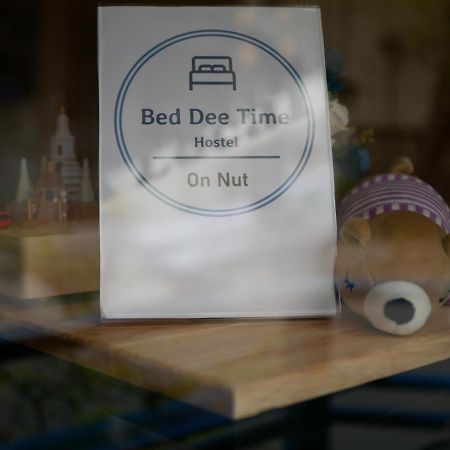 Bed Dee Time Hostel Бангкок Экстерьер фото